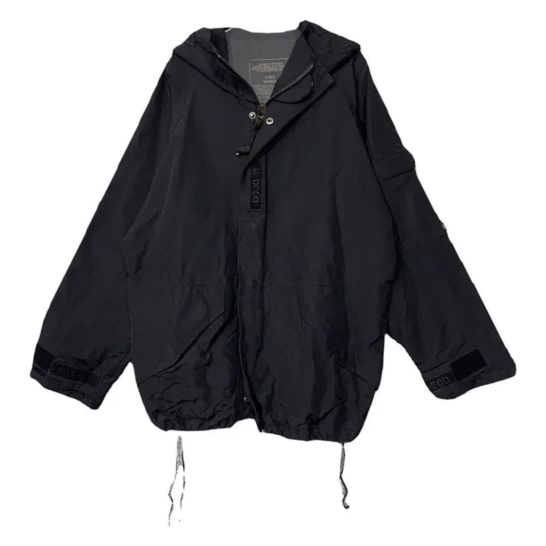 메데코 블랙 빈티지 테크웨어 바람막이 윈드자켓 M 상품이미지1