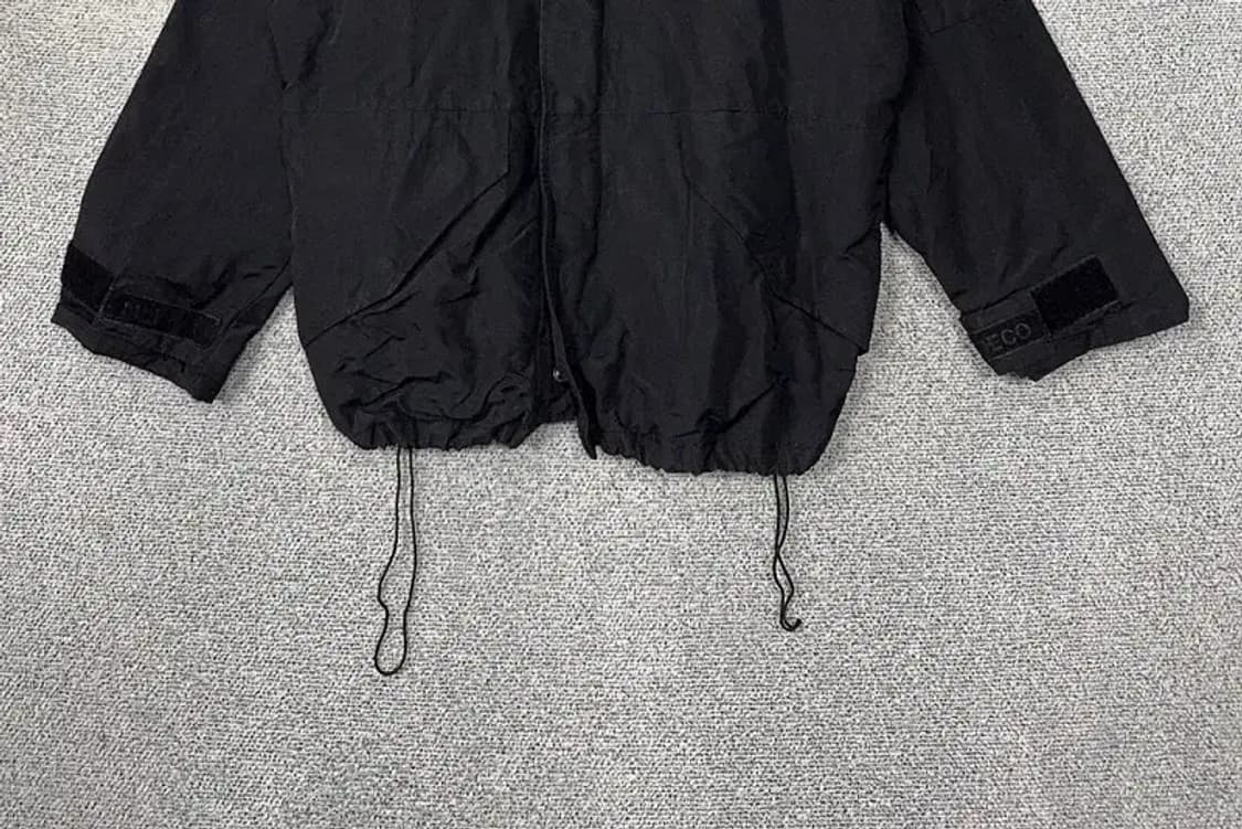 메데코 블랙 빈티지 테크웨어 바람막이 윈드자켓 M 상품이미지4