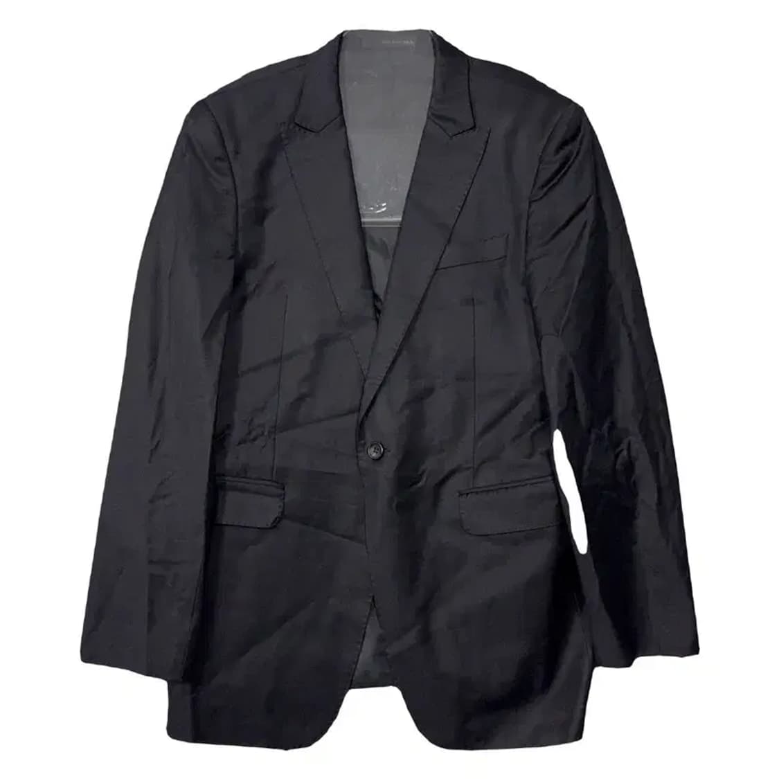 솔리드옴므 블랙 클래식 울 블레이저 50 상품이미지1