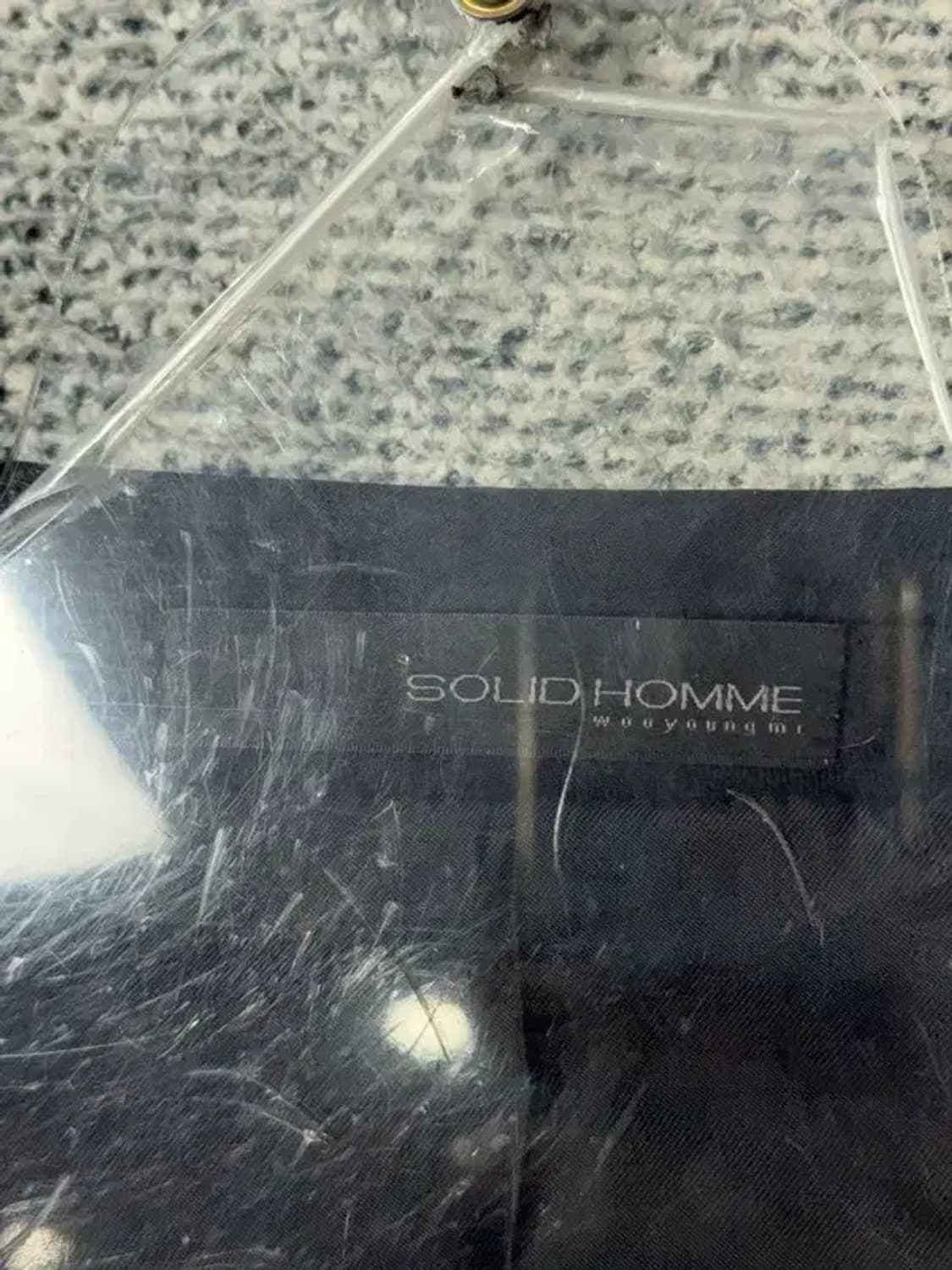 솔리드옴므 블랙 클래식 울 블레이저 50 상품이미지7