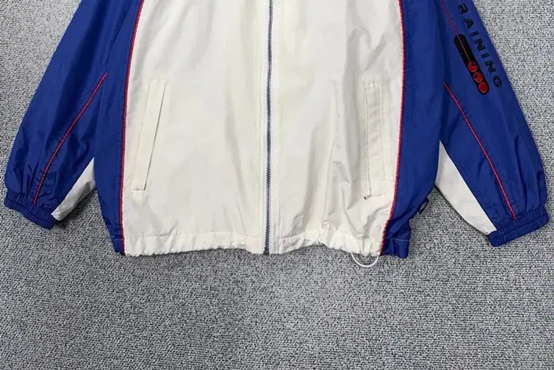 엄브로 올드스쿨 블루 화이트 투톤 바람막이 95(L) 상품이미지4