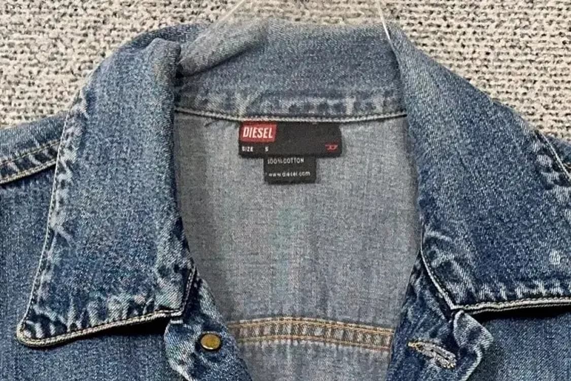 디젤 빈티지 데님 자켓 S 상품이미지5