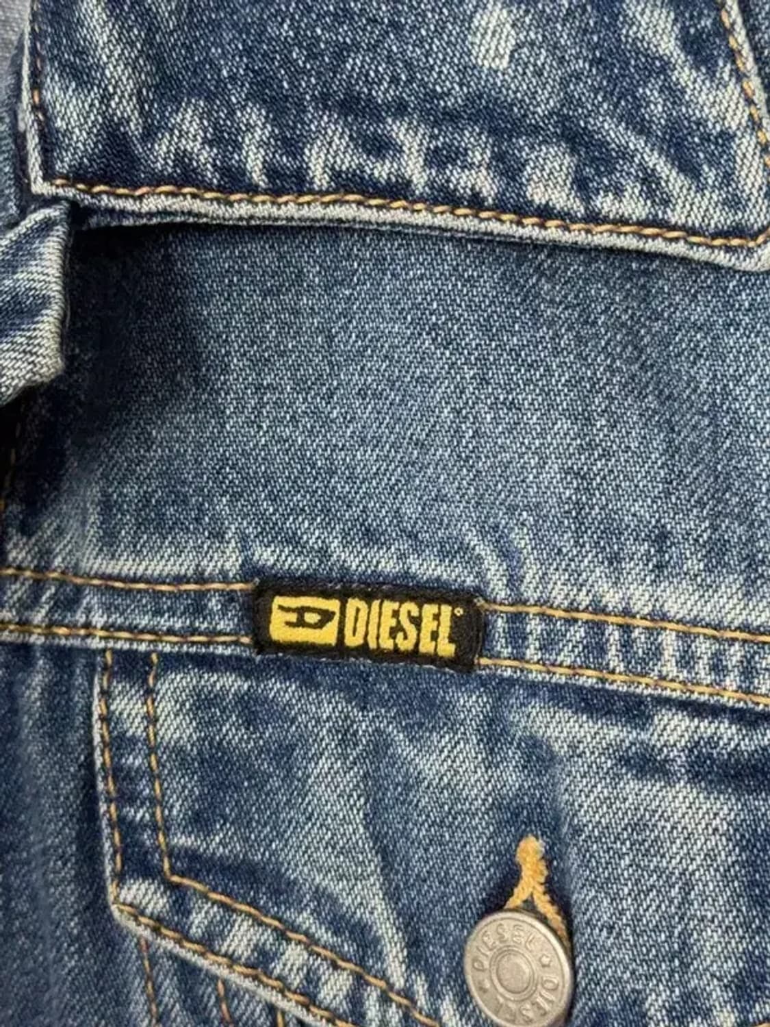 디젤 빈티지 데님 자켓 S 상품이미지7