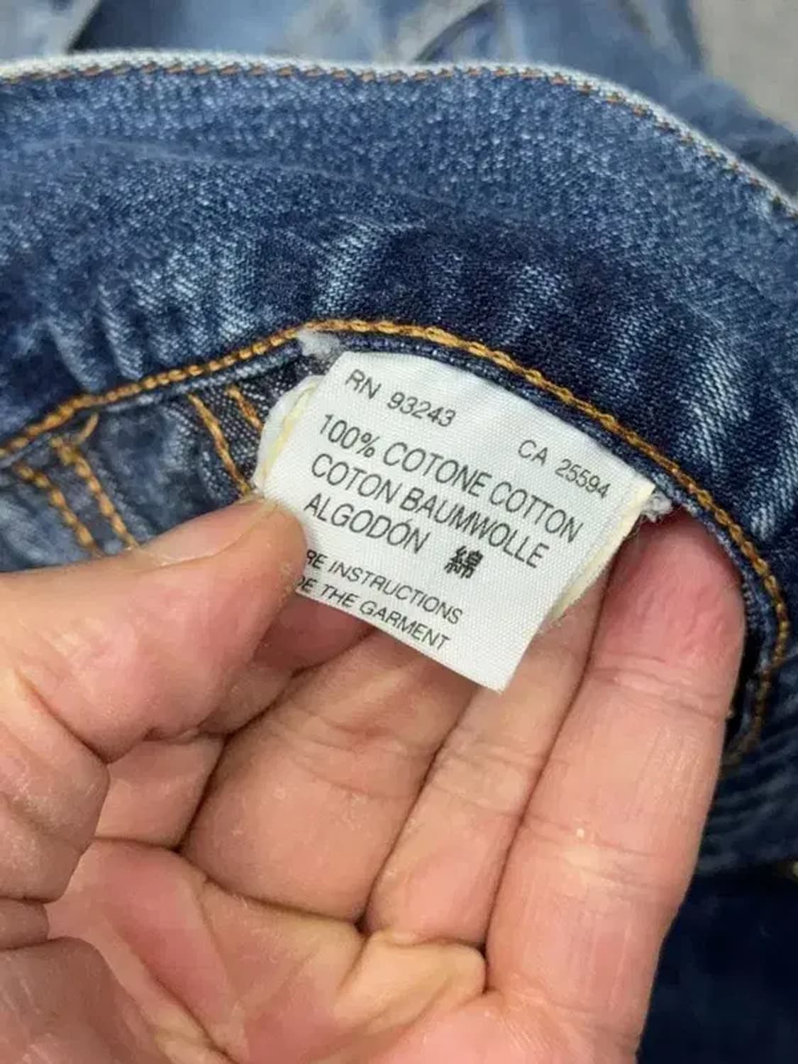 디젤 빈티지 데님 자켓 S 상품이미지9