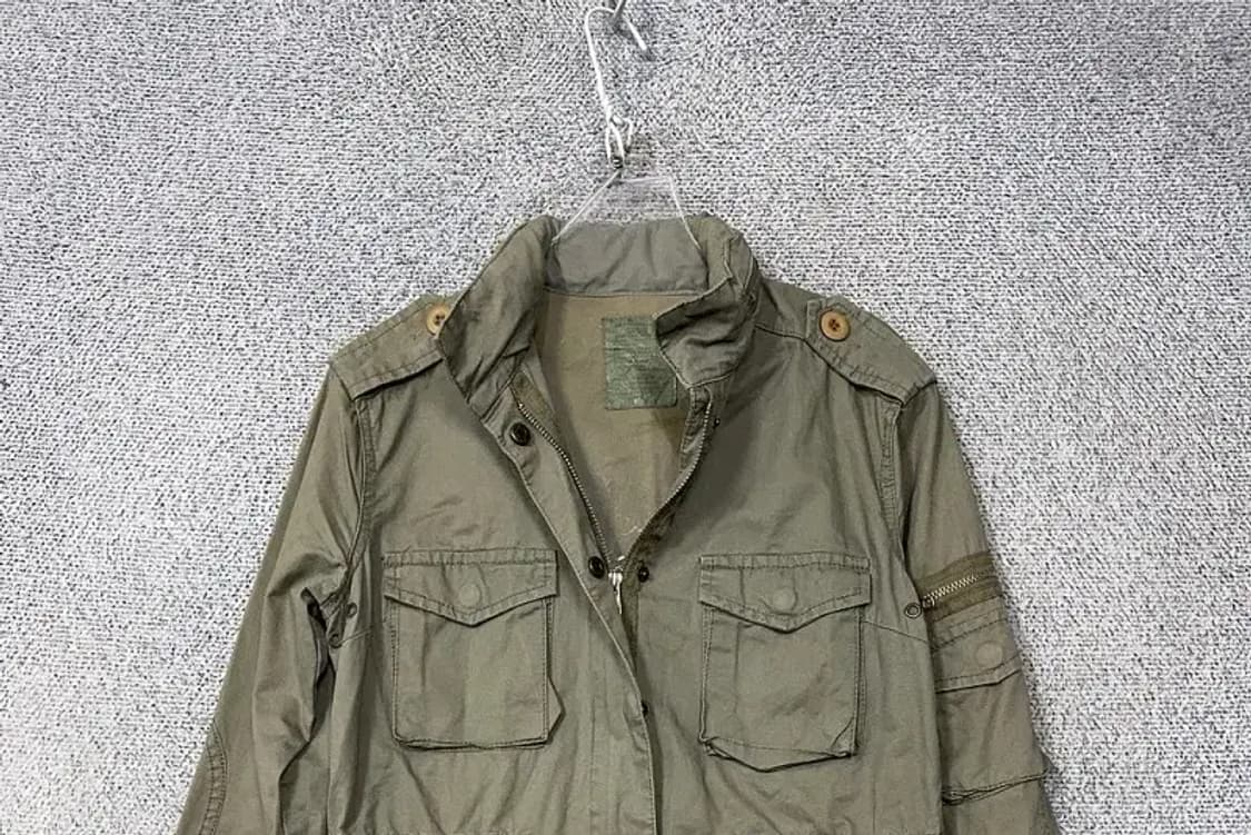 빈티지 밀리터리 미군 야상 필드 자켓 S 상품이미지3