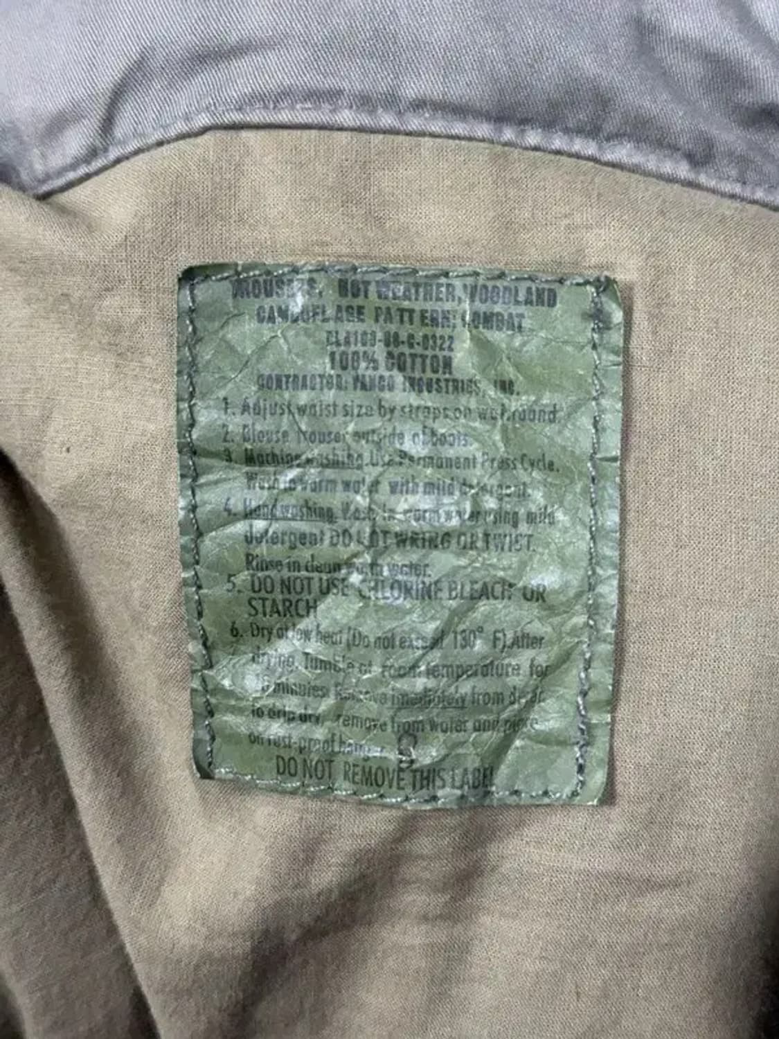 빈티지 밀리터리 미군 야상 필드 자켓 S 상품이미지7