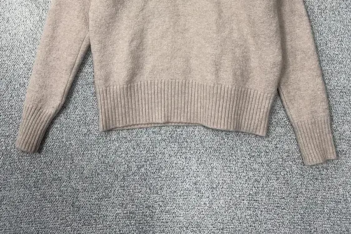 아미 빅하트 베이지 울 니트 S 상품이미지4