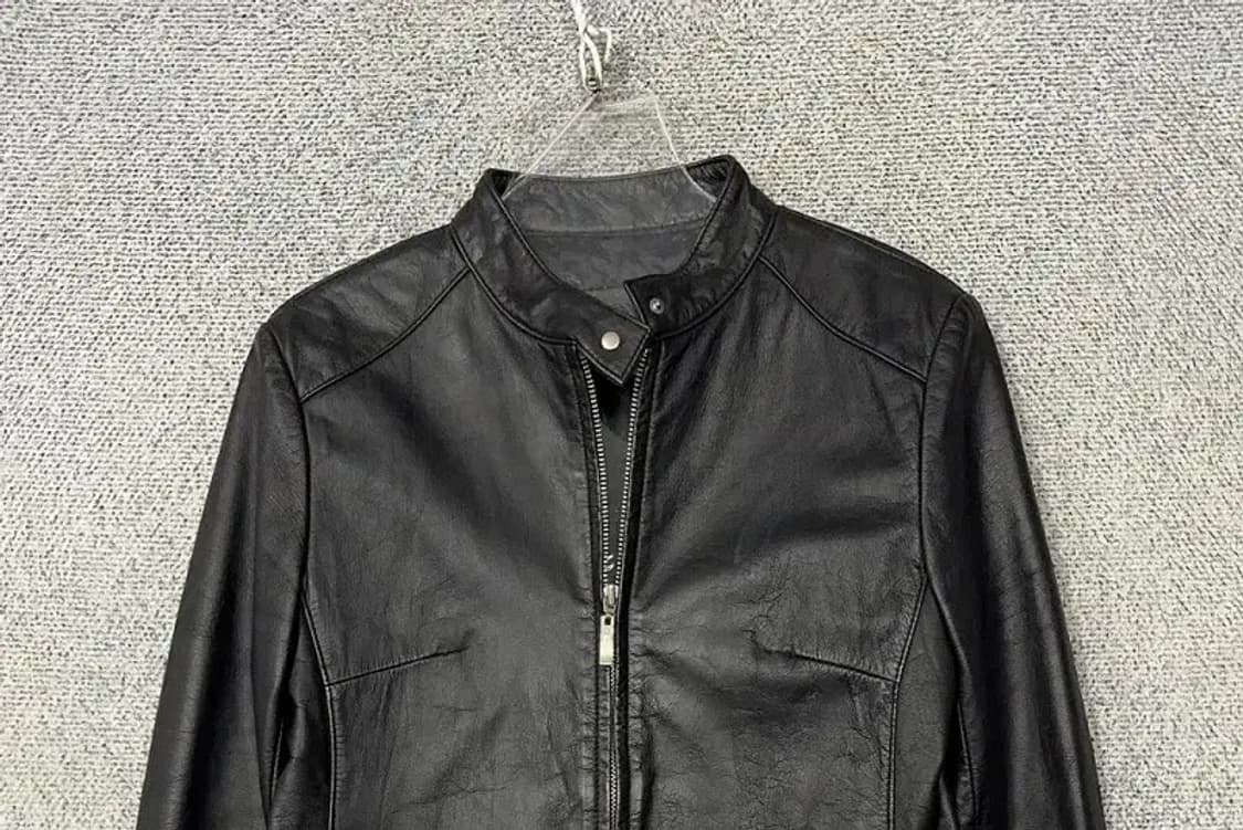 빈티지 차이나넥 여성 레더 자켓 M 상품이미지3