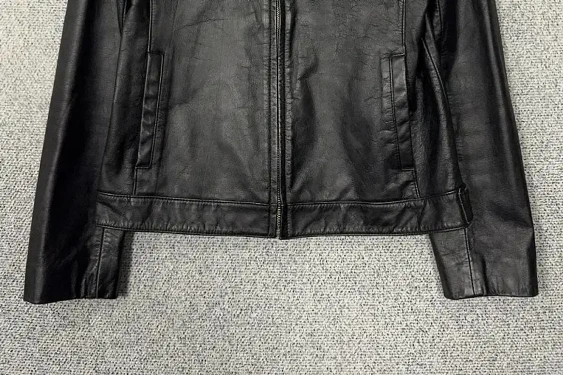 빈티지 차이나넥 여성 레더 자켓 M 상품이미지4