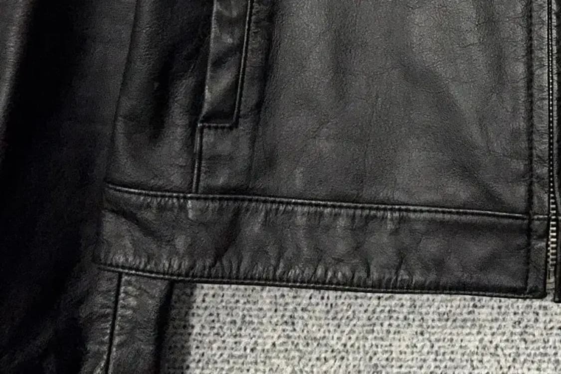 빈티지 차이나넥 여성 레더 자켓 M 상품이미지6