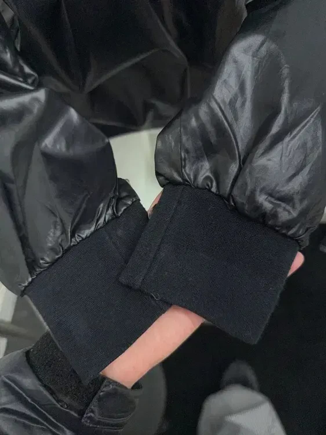 아디다스 블랙 유광 웜업 M 상품이미지2