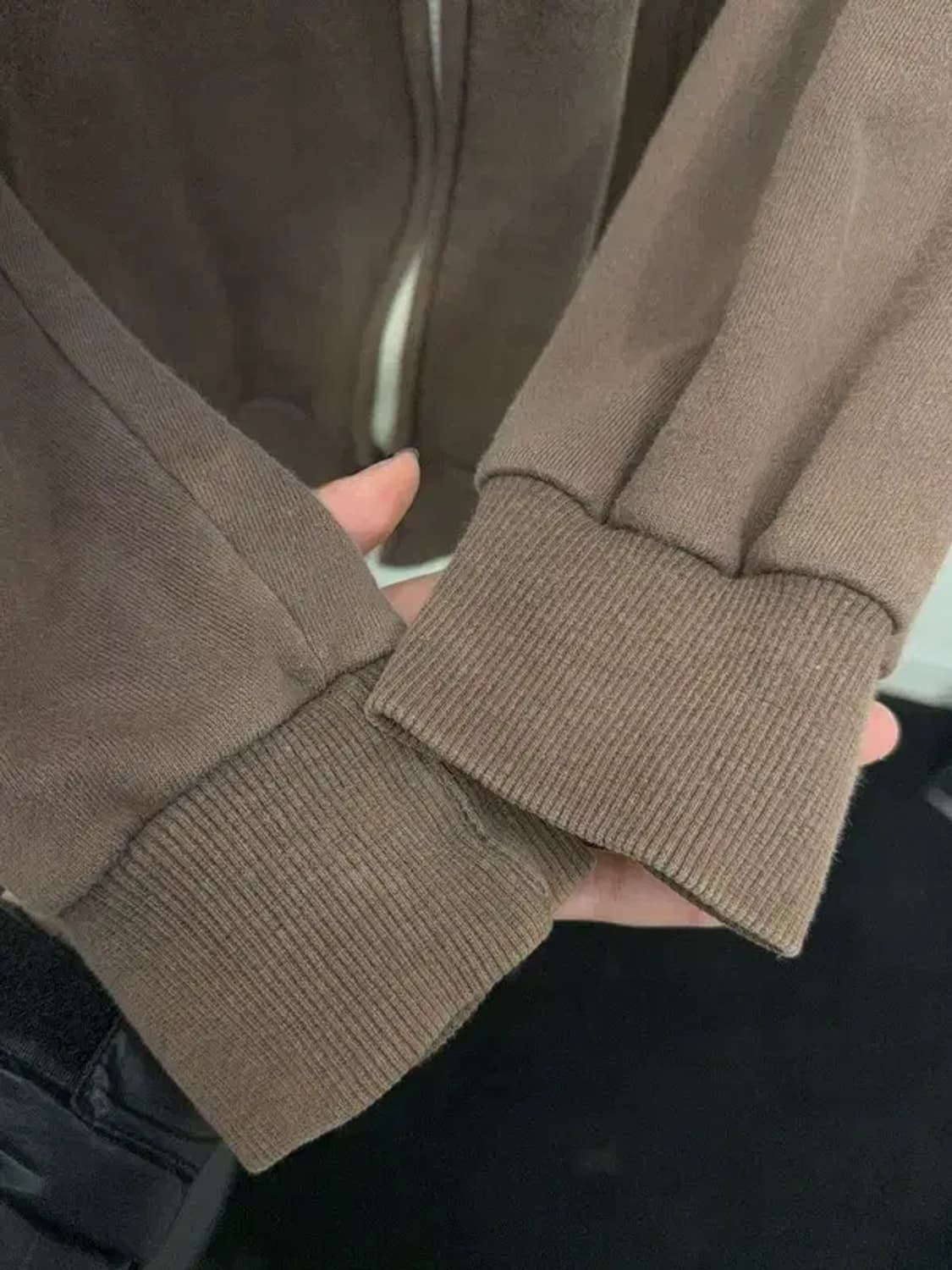 볼콤 프린팅 브라운 집업 XL 상품이미지2