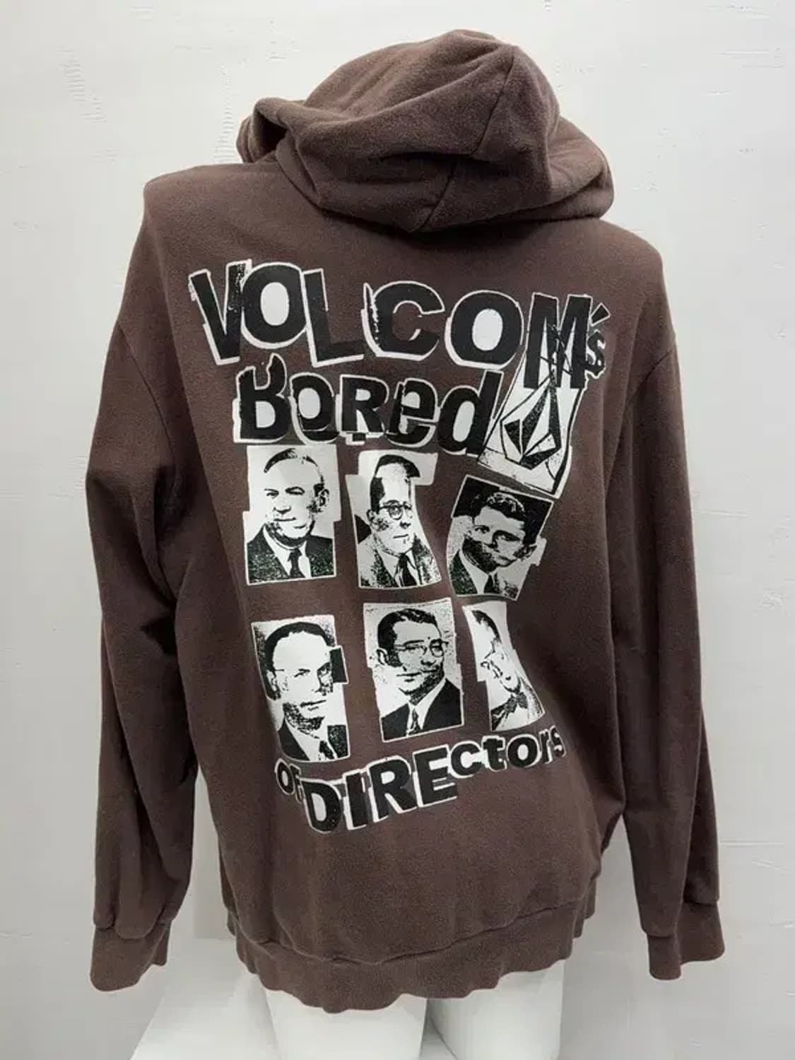 볼콤 프린팅 브라운 집업 XL 상품이미지3