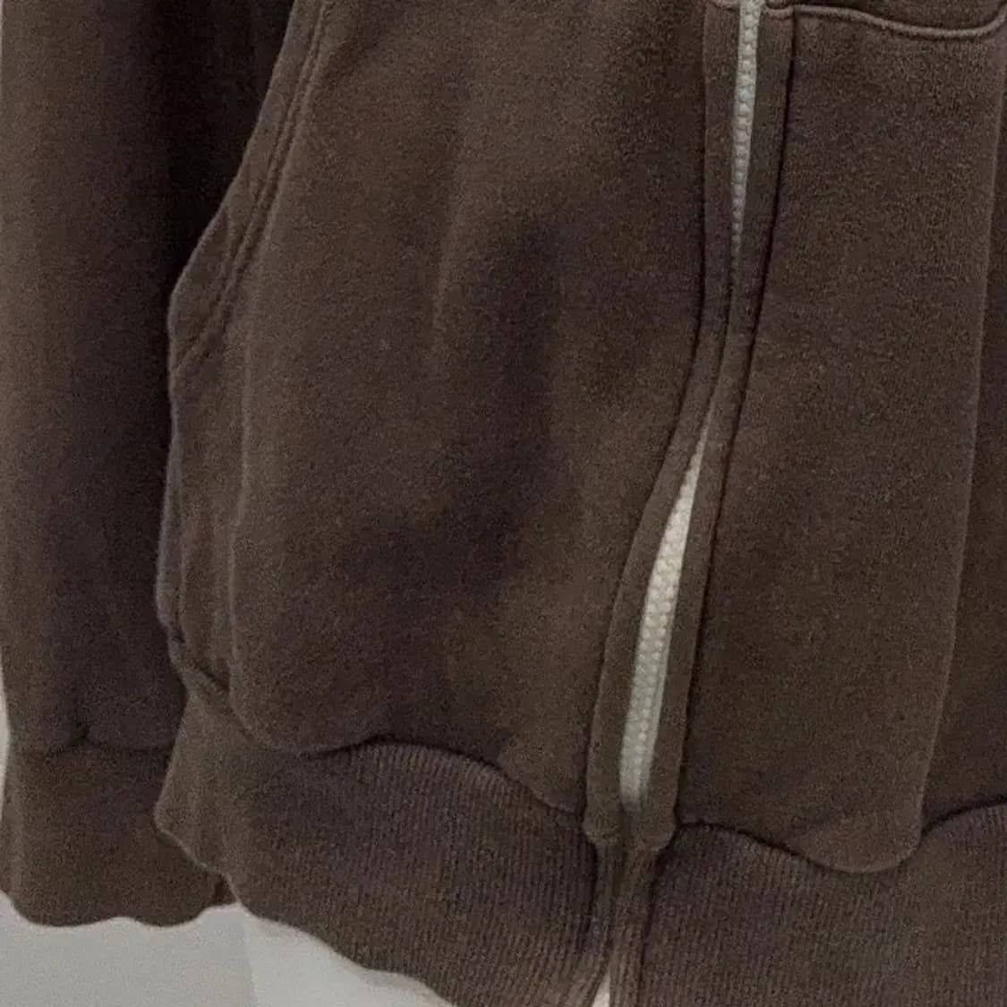 볼콤 프린팅 브라운 집업 XL 상품이미지8