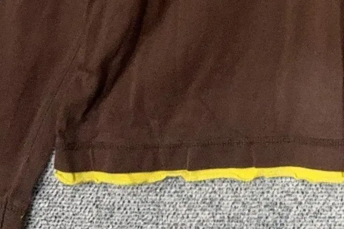 SMEX 빈티지 브라운 Y2K 슬리브 긴팔티 L 상품이미지6