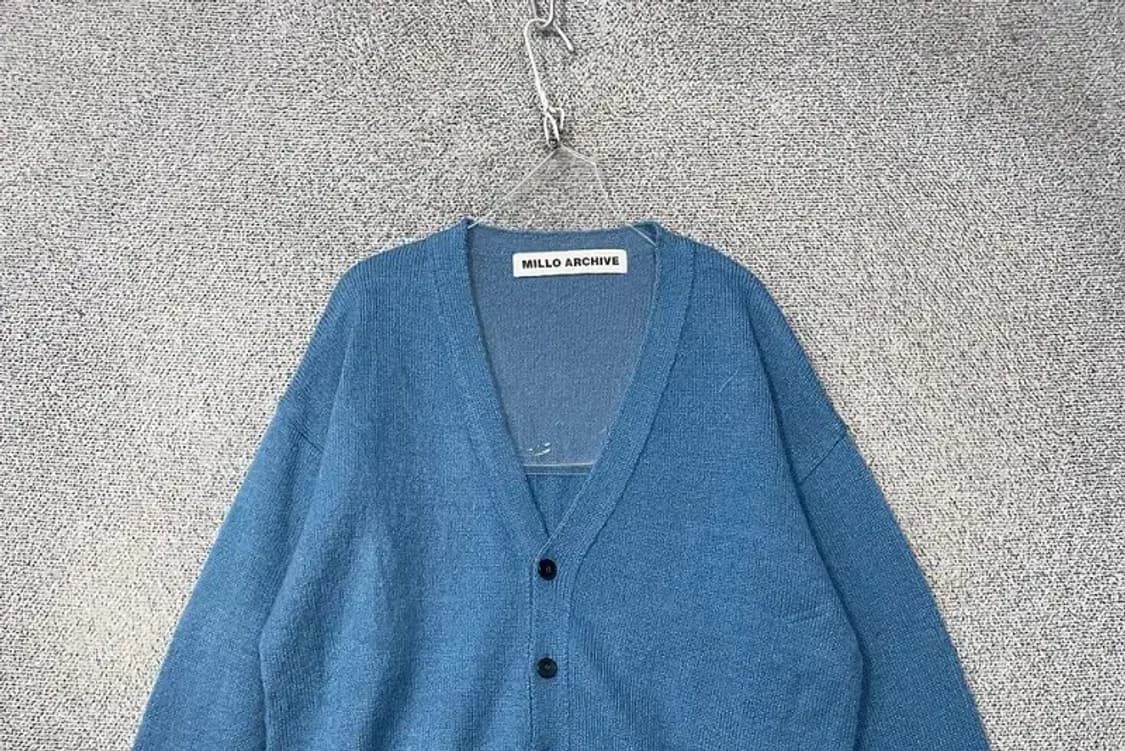 밀로 아카이브 블루 가디건 M 상품이미지3