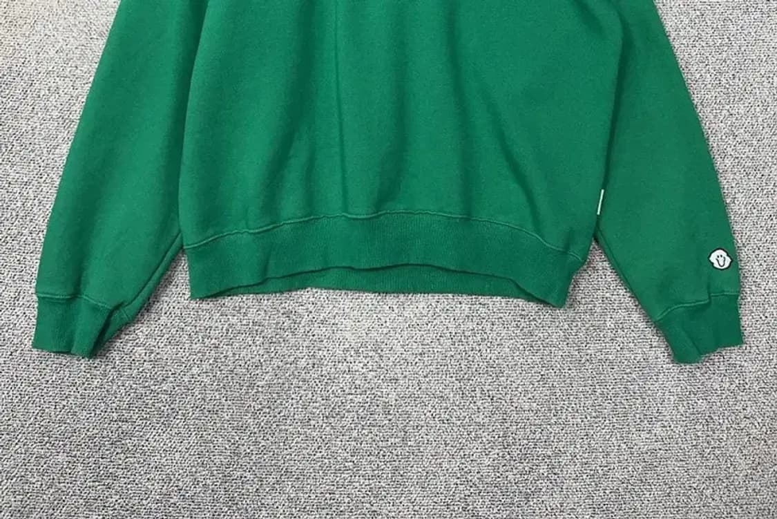 나이스고스트클럽 프린팅 그린 맨투맨 MEDIUM 상품이미지4