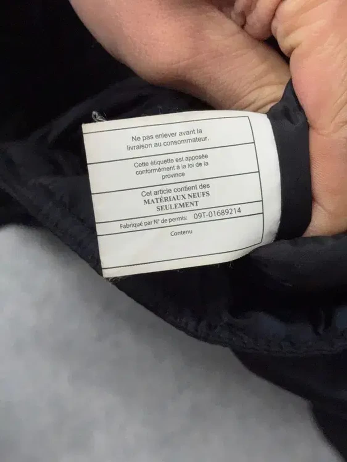 아베크롬비 네이비 완장 로고 점퍼 코트 L 상품이미지8