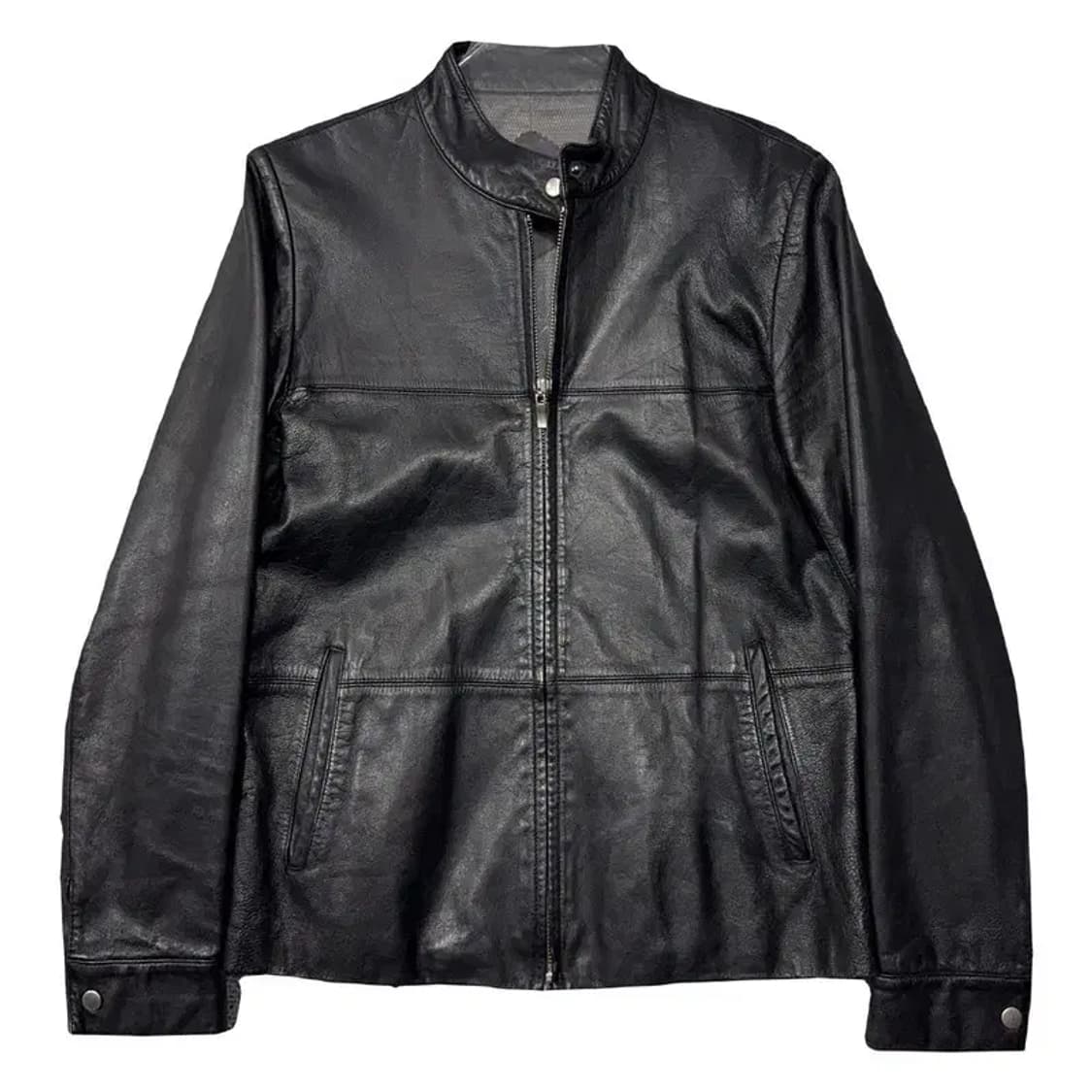 빈티지 차이나넥 양가죽 자켓 55 상품이미지1