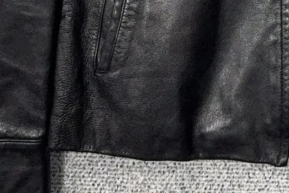 빈티지 차이나넥 양가죽 자켓 55 상품이미지6