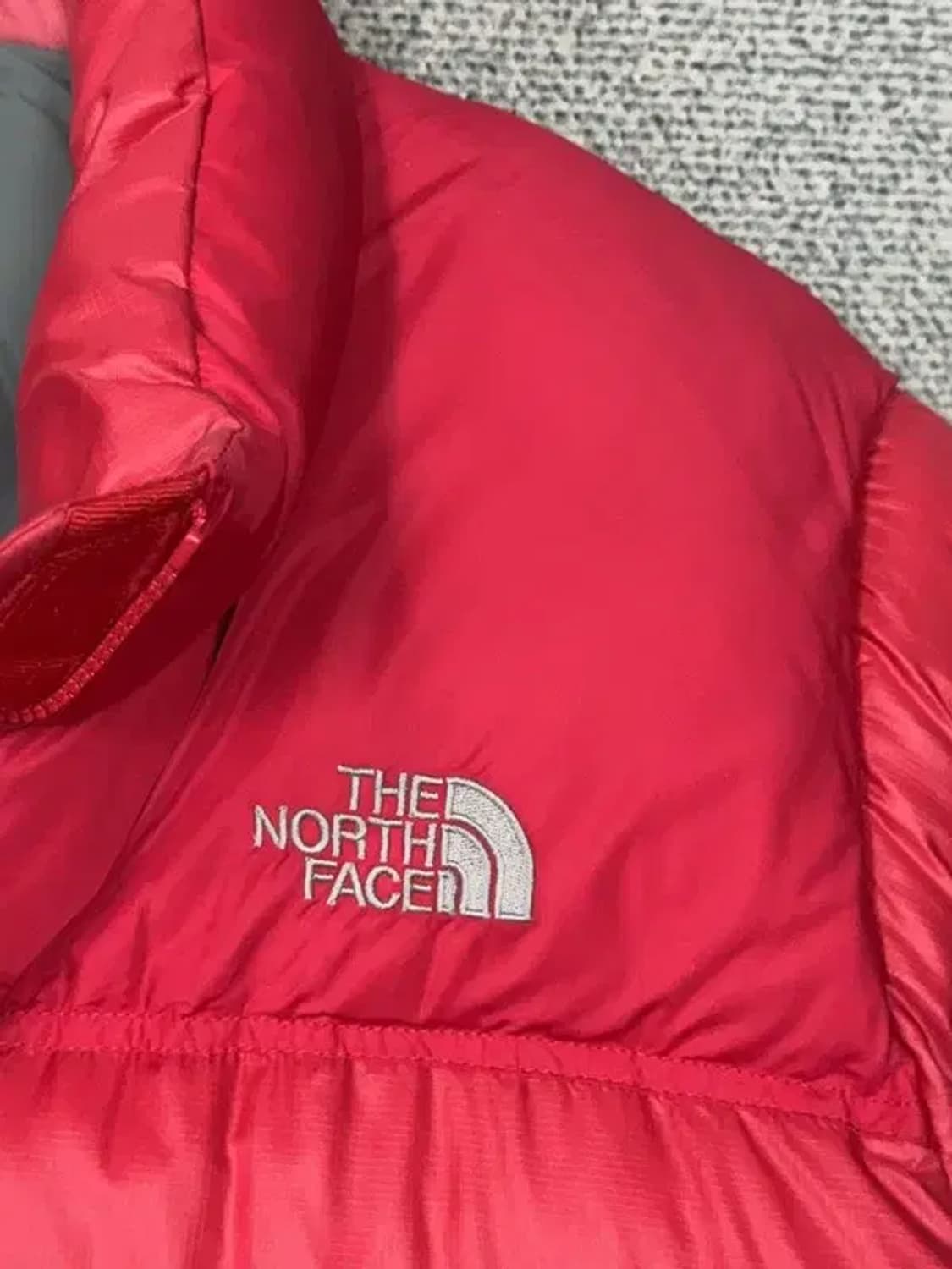 노스페이스 700 눕시 레드 다운 패딩 95 상품이미지7