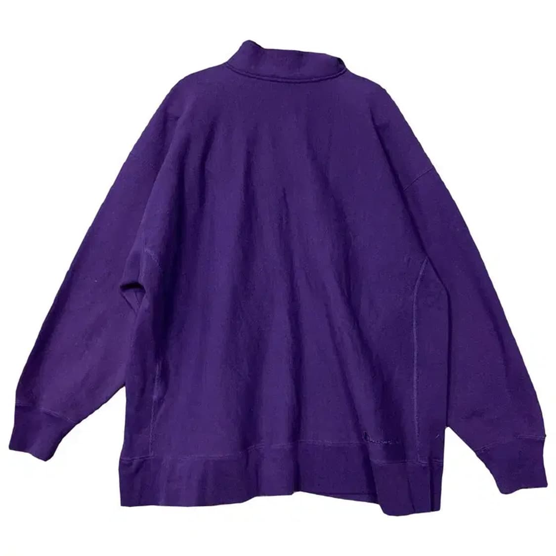 챔피온 퍼플 리버스위브 스웻셔츠 맨투맨 MEDIUM 상품이미지2