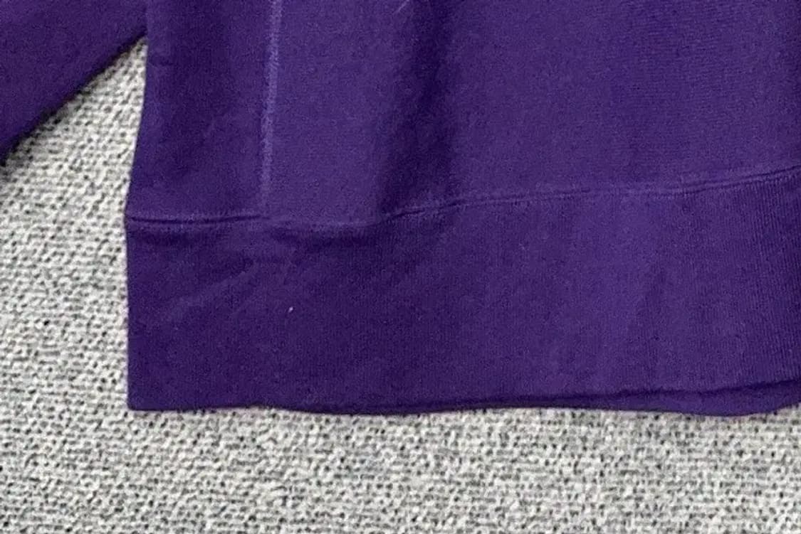 챔피온 퍼플 리버스위브 스웻셔츠 맨투맨 MEDIUM 상품이미지6