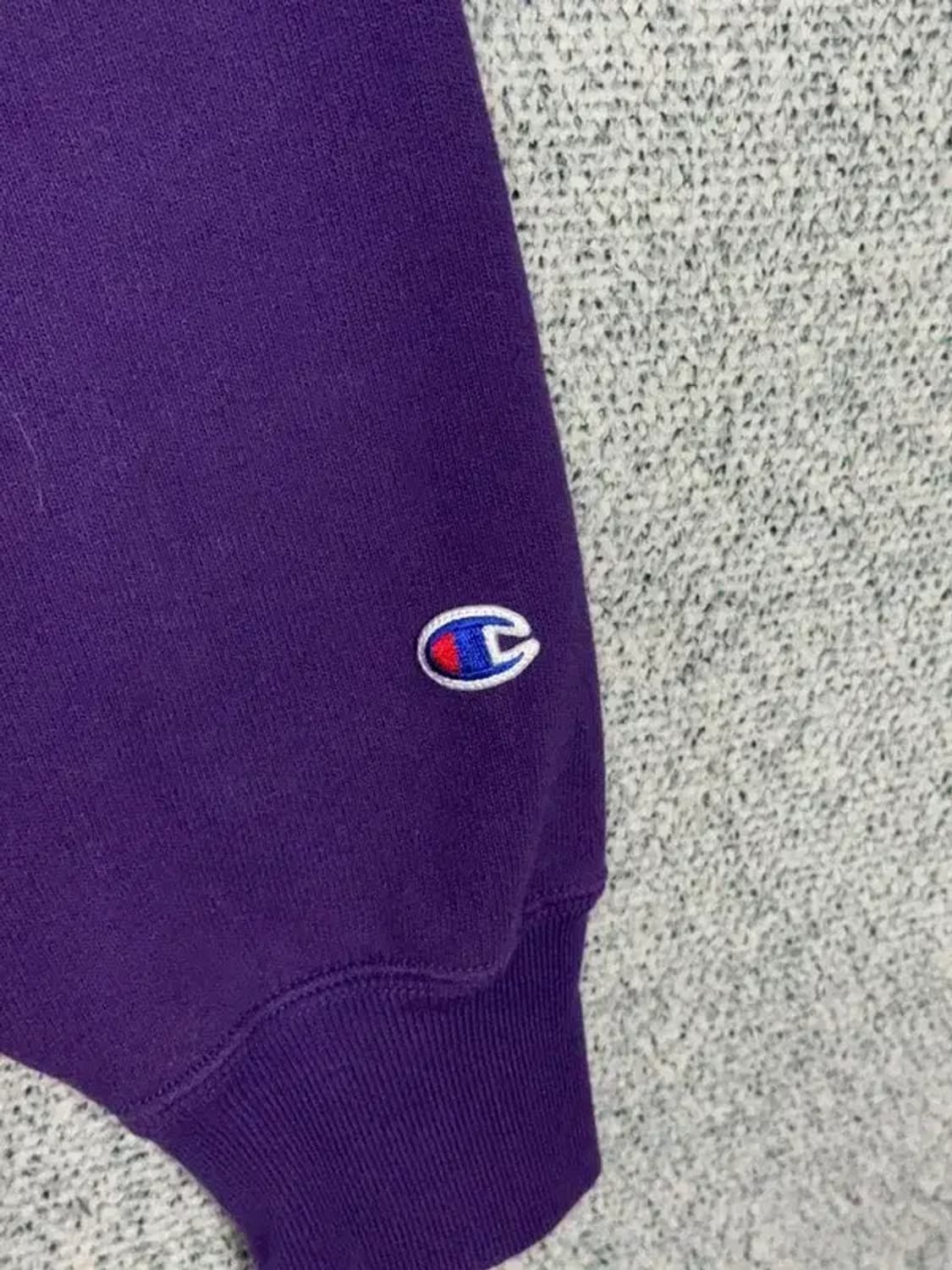 챔피온 퍼플 리버스위브 스웻셔츠 맨투맨 MEDIUM 상품이미지7