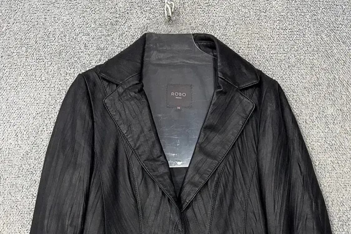 로보 블랙 쉽스킨 양가죽 블레이저 66 상품이미지3