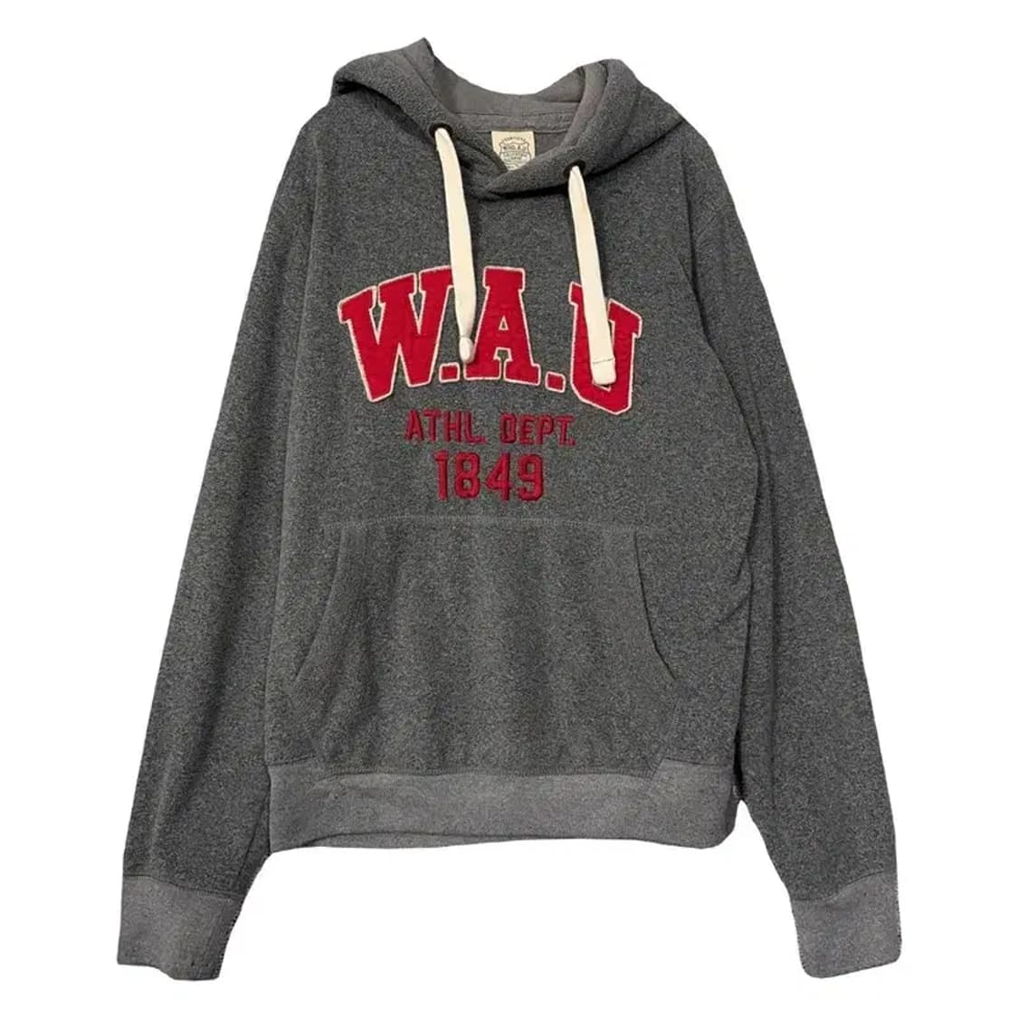 후아유 Y2K 스펠 로고 그레이 후드티 L 상품이미지1