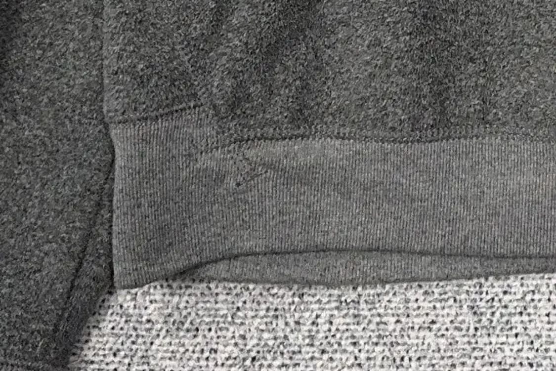 후아유 Y2K 스펠 로고 그레이 후드티 L 상품이미지6