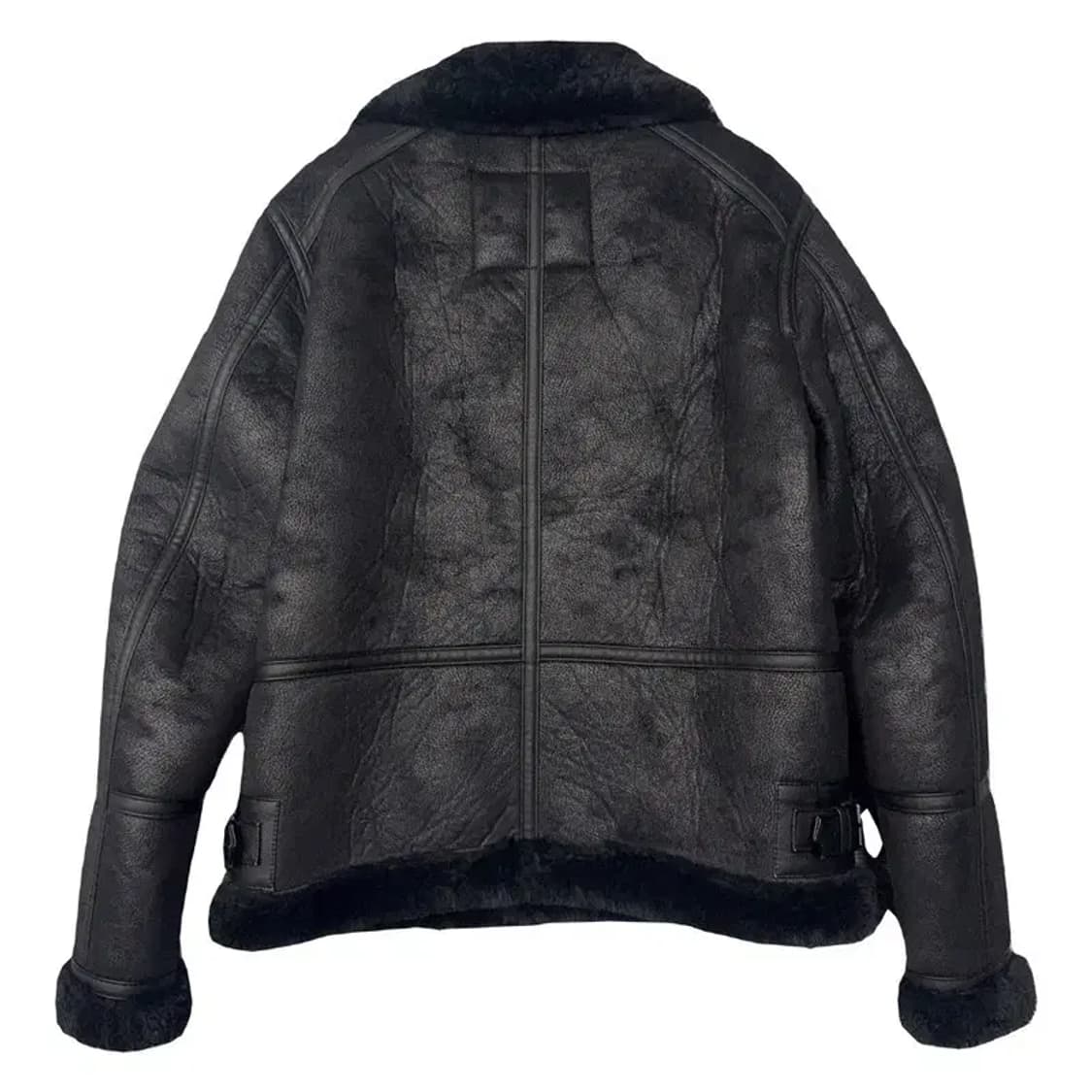 버커루 블랙 무스탕 자켓 L 상품이미지2