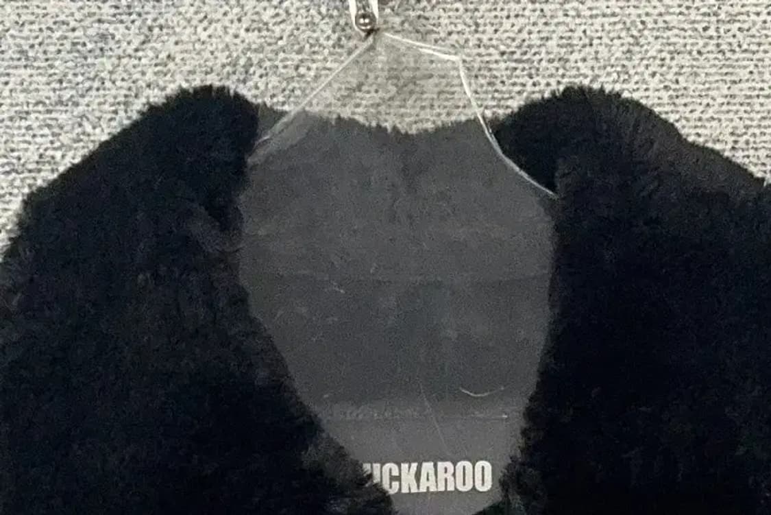 버커루 블랙 무스탕 자켓 L 상품이미지5