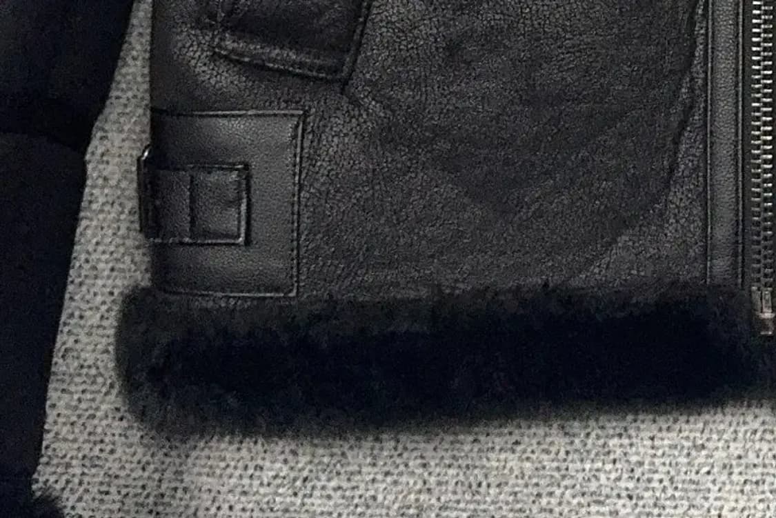 버커루 블랙 무스탕 자켓 L 상품이미지6