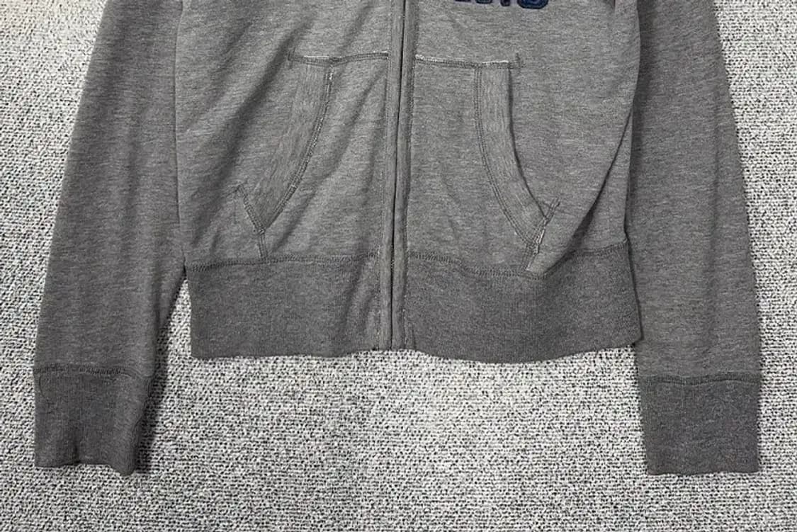 후아유 y2k 스펠 그레이 후드 집업 Large 상품이미지4