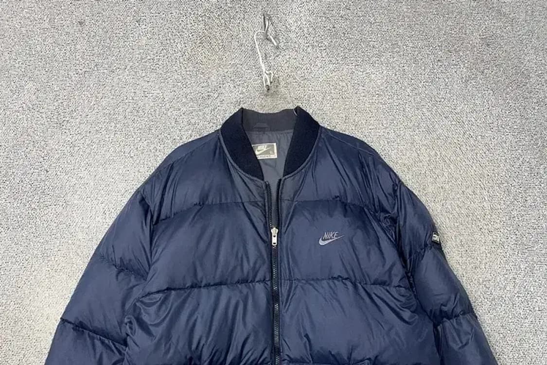 나이키 90s 삼나 스포츠 올드스쿨 네이비 패딩 EL 상품이미지3