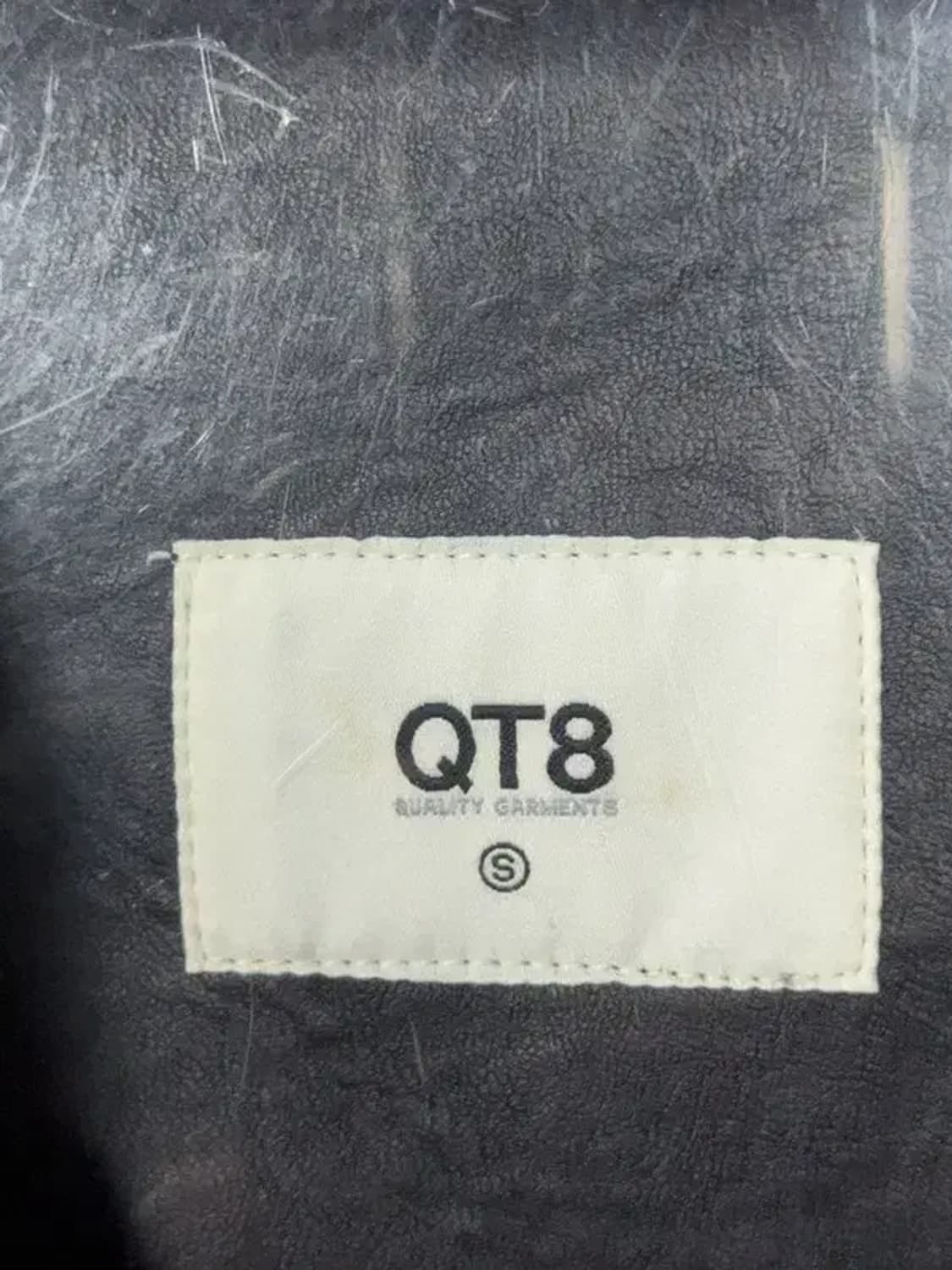 블랙 레자 무스탕 자켓 S 상품이미지7