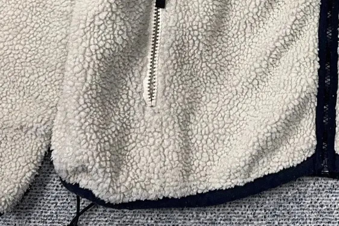 팀버랜드 크림 베이지 플리스 후리스 XL/TG 상품이미지5