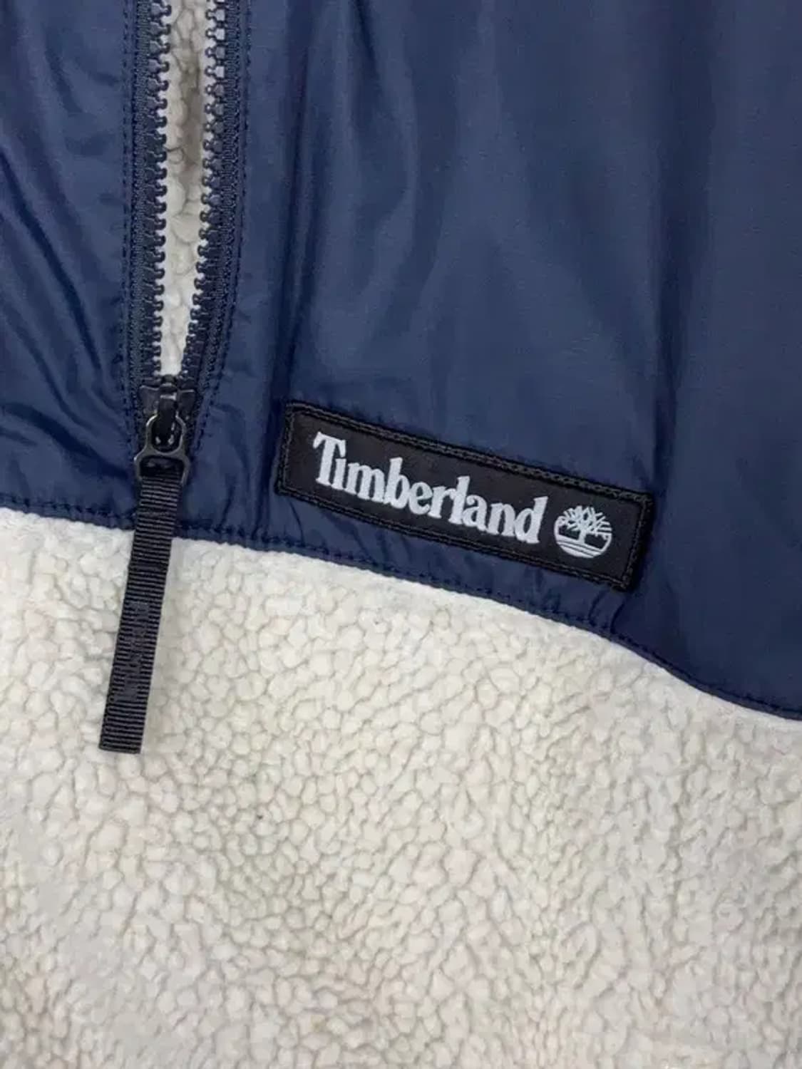 팀버랜드 크림 베이지 플리스 후리스 XL/TG 상품이미지6