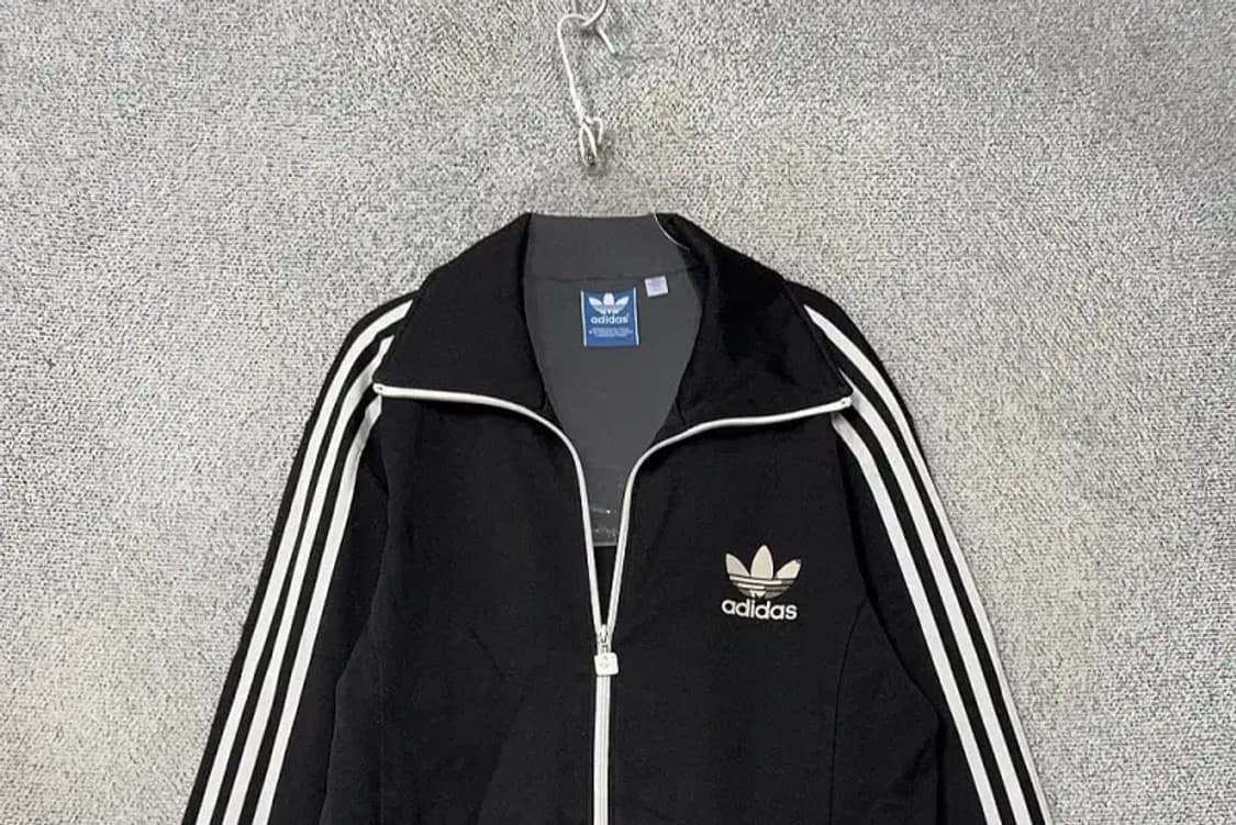 아디다스 검흰 유로파 트랙탑 집업 저지 110 상품이미지3