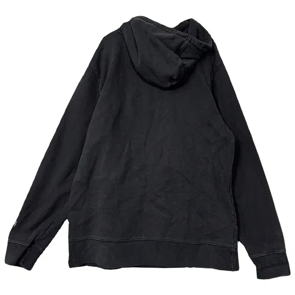 아임낫어휴먼비잉 프린팅 블랙 후드티 X-LARGE 상품이미지2