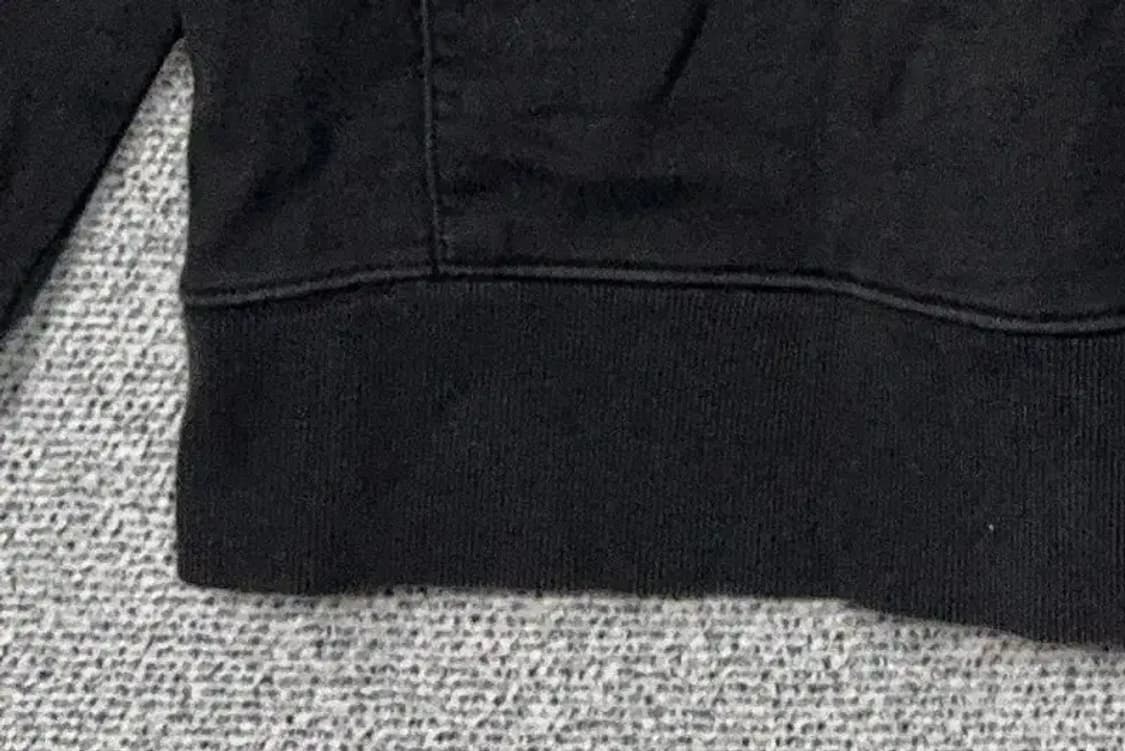 아임낫어휴먼비잉 프린팅 블랙 후드티 X-LARGE 상품이미지6