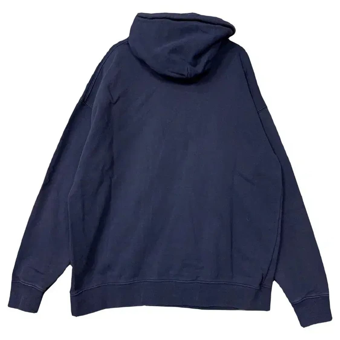 리 프린팅 네이비 후드티 L 상품이미지2