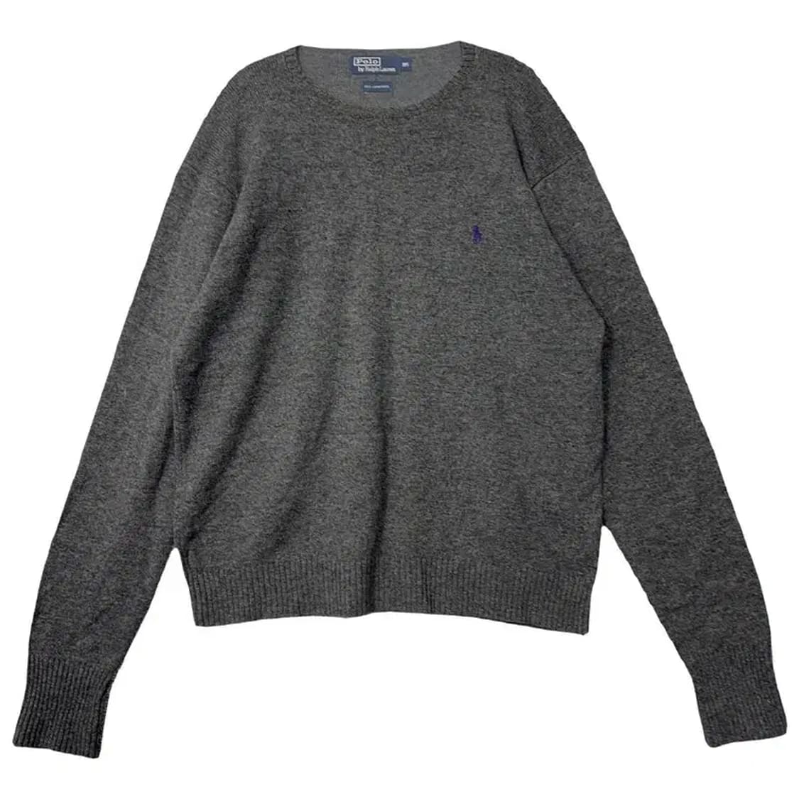 폴로 두산 램스 울 그레이 니트 105 상품이미지1