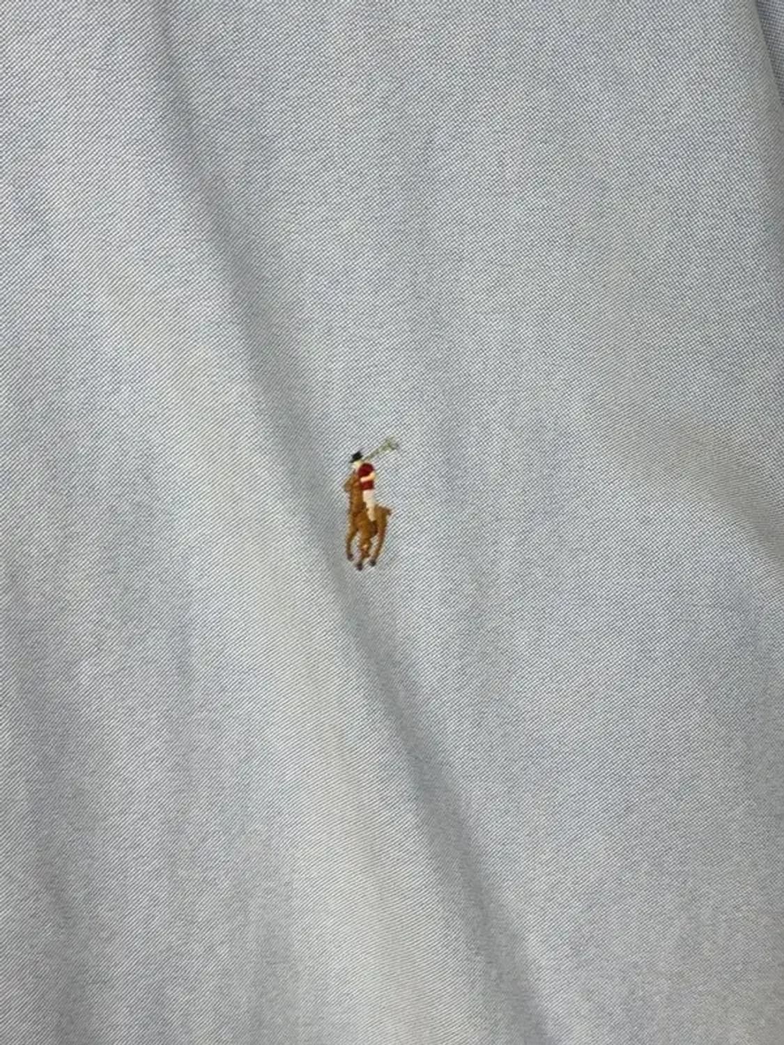 폴로 라이트 블루 오버 사이즈 옥스포드 셔츠 2XLT TALL 상품이미지7