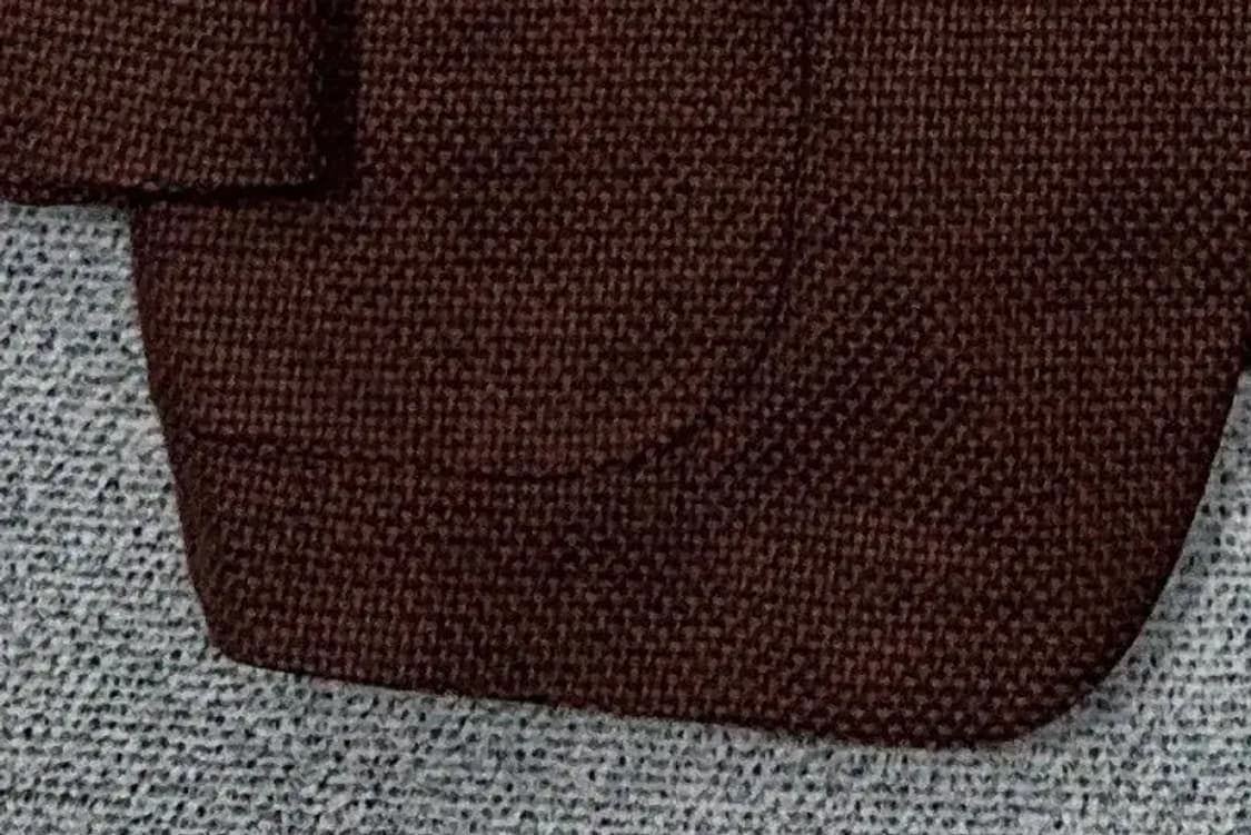 입생로랑 체크 브라운 클래식 블레이저 108 상품이미지6