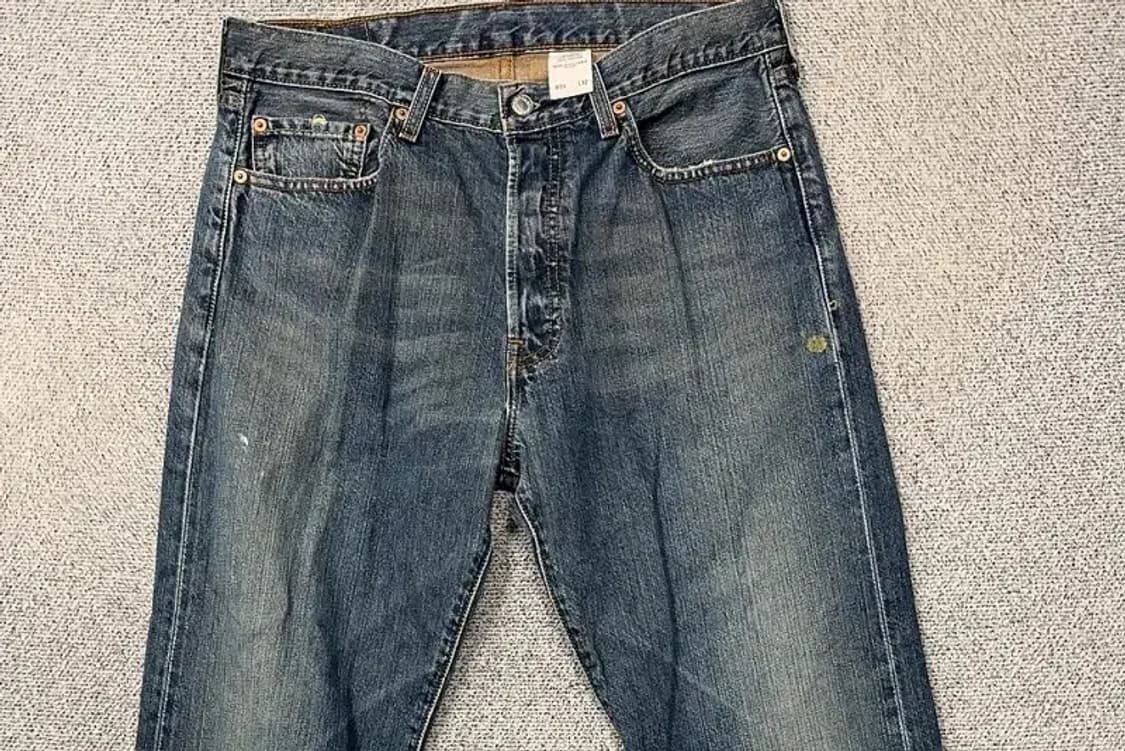 리바이스 00s 501 빈티지 워싱 데님 팬츠 34 32 상품이미지3