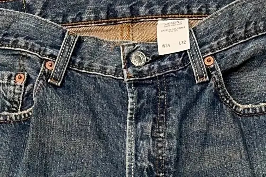 리바이스 00s 501 빈티지 워싱 데님 팬츠 34 32 상품이미지5