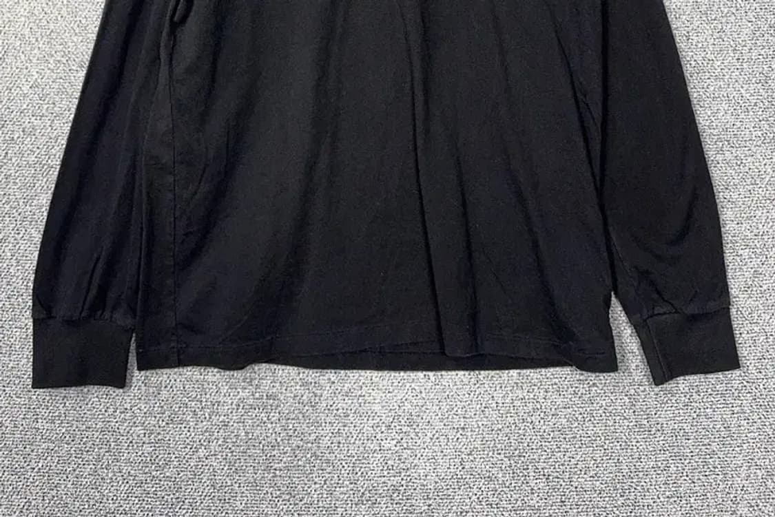 폴로 커스텀핏 로고 블랙 슬리브 긴팔티 L G G 180/100A 상품이미지4