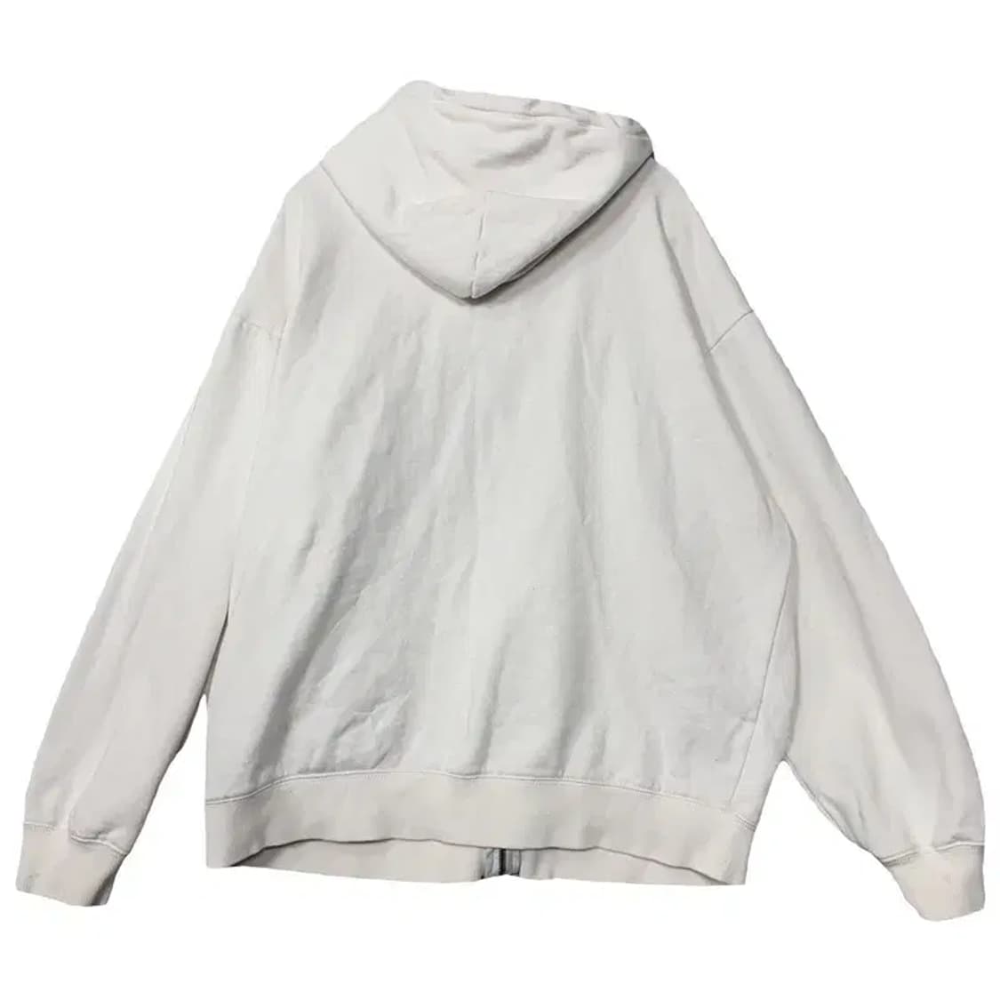 후아유 Y2K 크림 화이트 빈티지 후드집업 M 상품이미지2